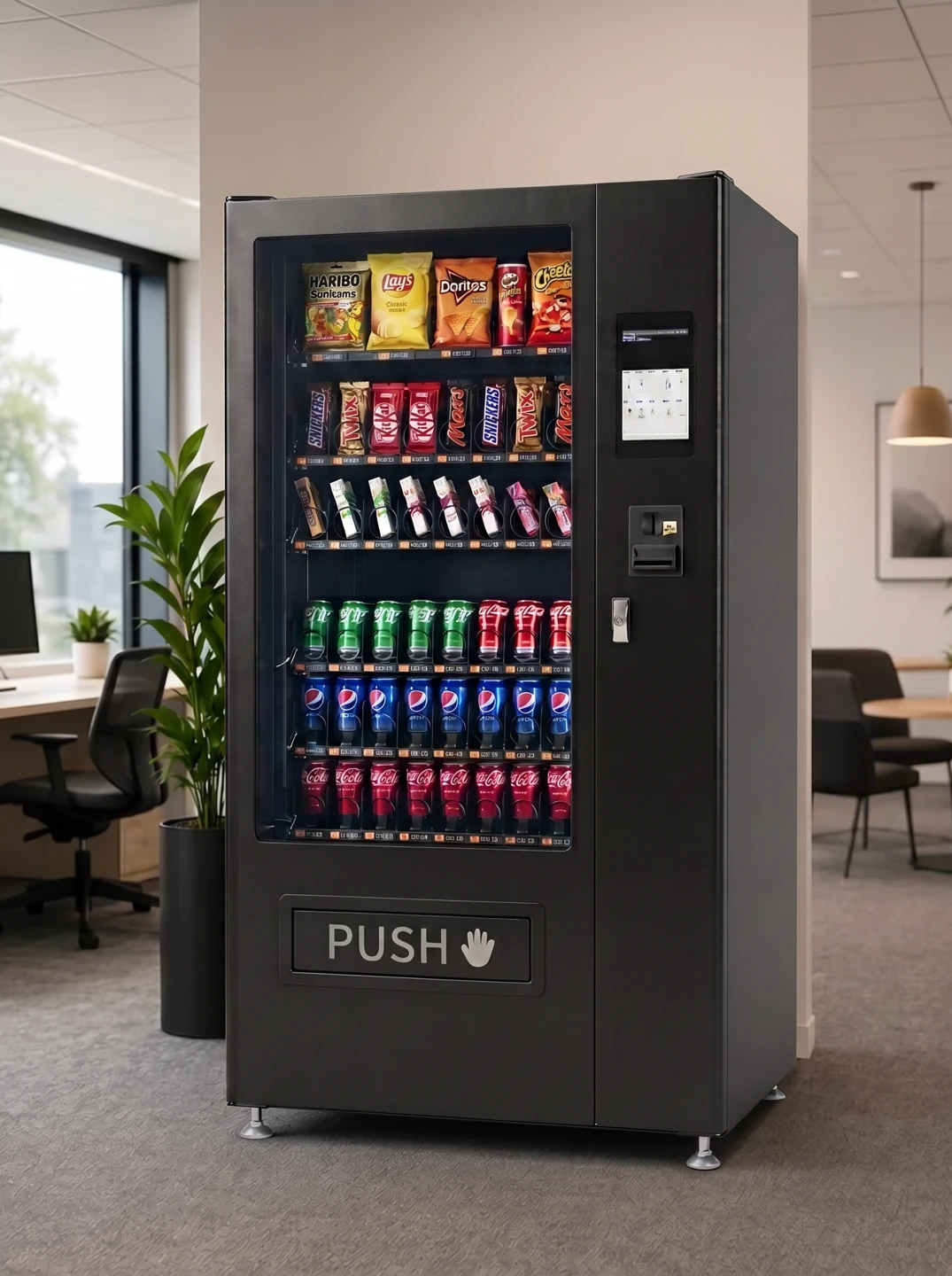 Kompakt Varuautomat från AdiStore, varuautomat för kontor och arbetsplatser